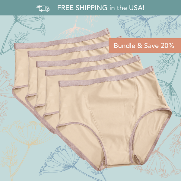 The High Waisted Brief | 5-Pack