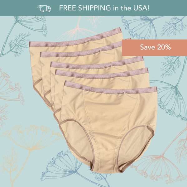 The High Waisted Brief | 5-Pack