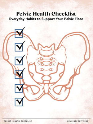 Hem Support Wear's Pelvic Health Checklist freebie