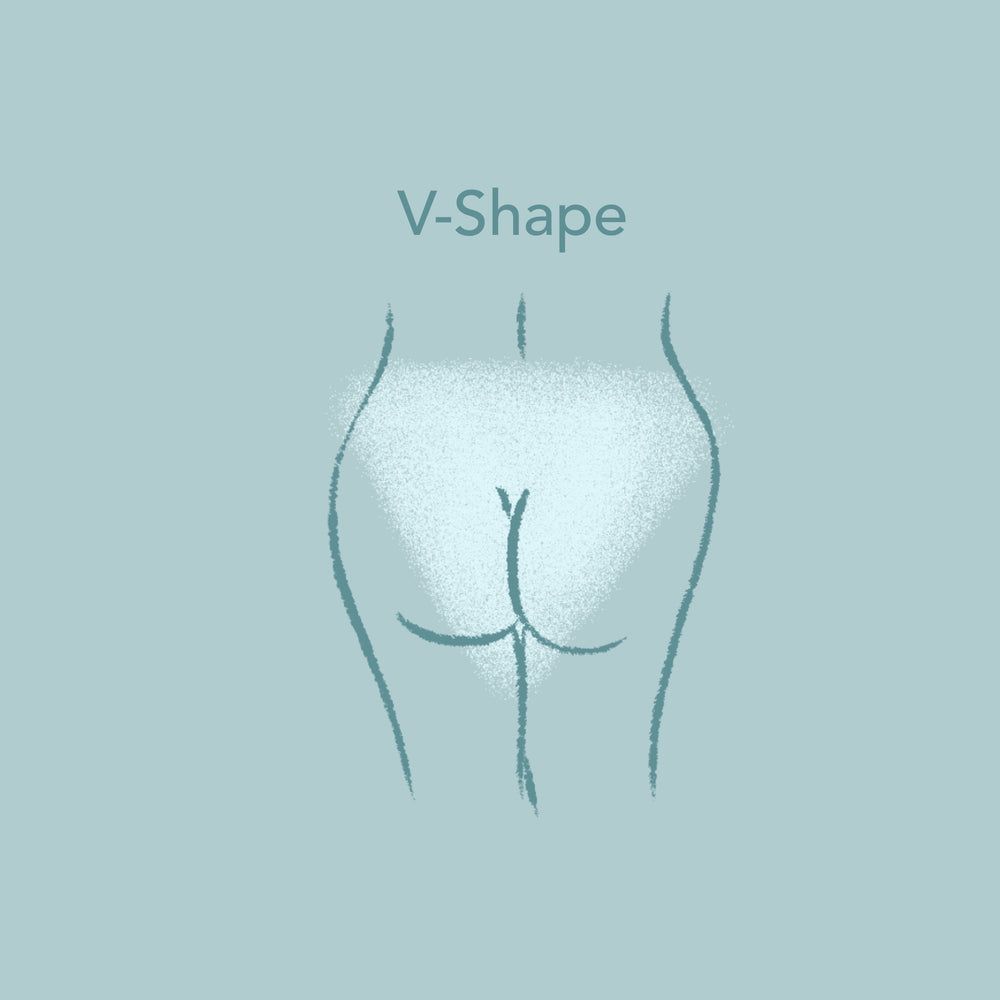 Butt Shape Guide - Hem Support Wear