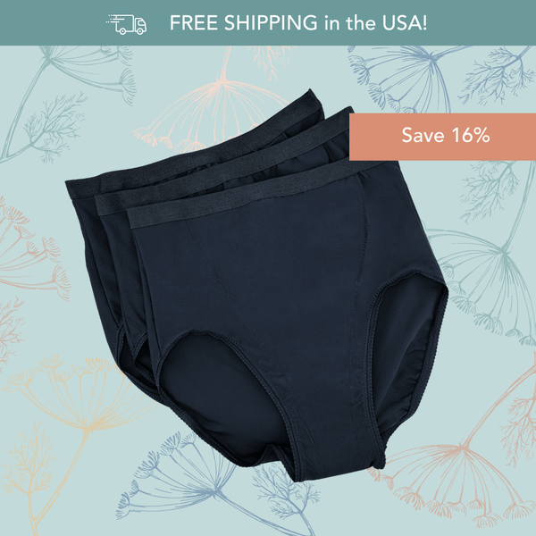 The High Waisted Brief | 3-Pack