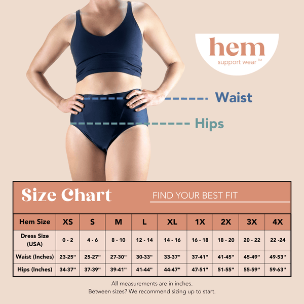 Pelvic Floor Support Underwear — The High Waisted Brief